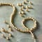 Hamilton Gold Metal Faceted Cube Beads by Bead Landing®, 3mm